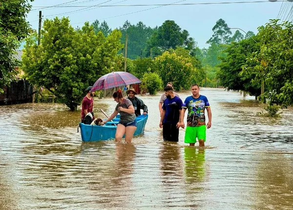 imagens de tempestade no rio grande do sul em novembro de 2023 - Metrópoles