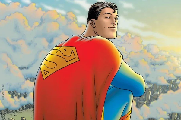 Foto colorida do Superman em desenho - Metrópoles