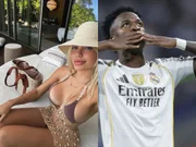 Vini Jr e modelo