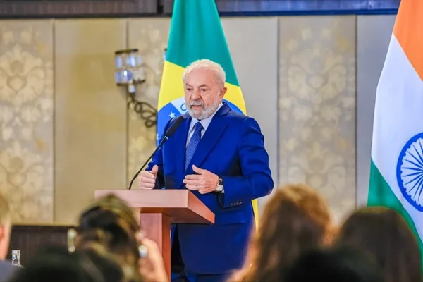 Lula faz coletiva na Índia após o G20