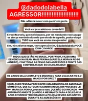 Conhecida de Dado Dolabella e Marcela Tomaszewski divulgou imagens da agressão Conhecida de Dado Dolabella e Marcela Tomaszewski divulgou imagens da agressão