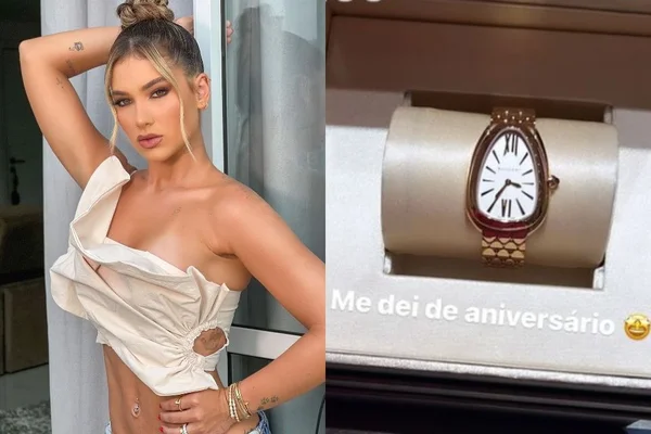 Saiba quanto custa relógio que Virgínia comprou de aniversário