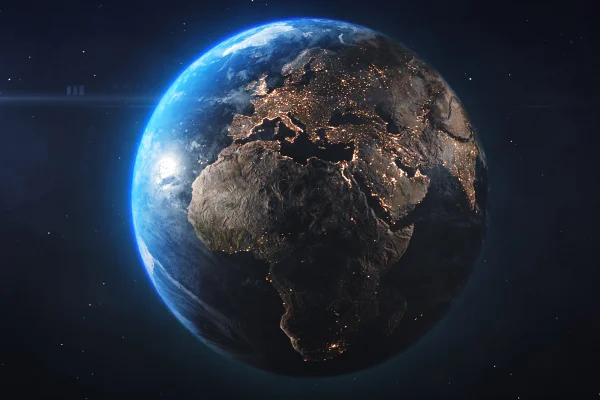 Imagem do planeta Terra- Metrópoles