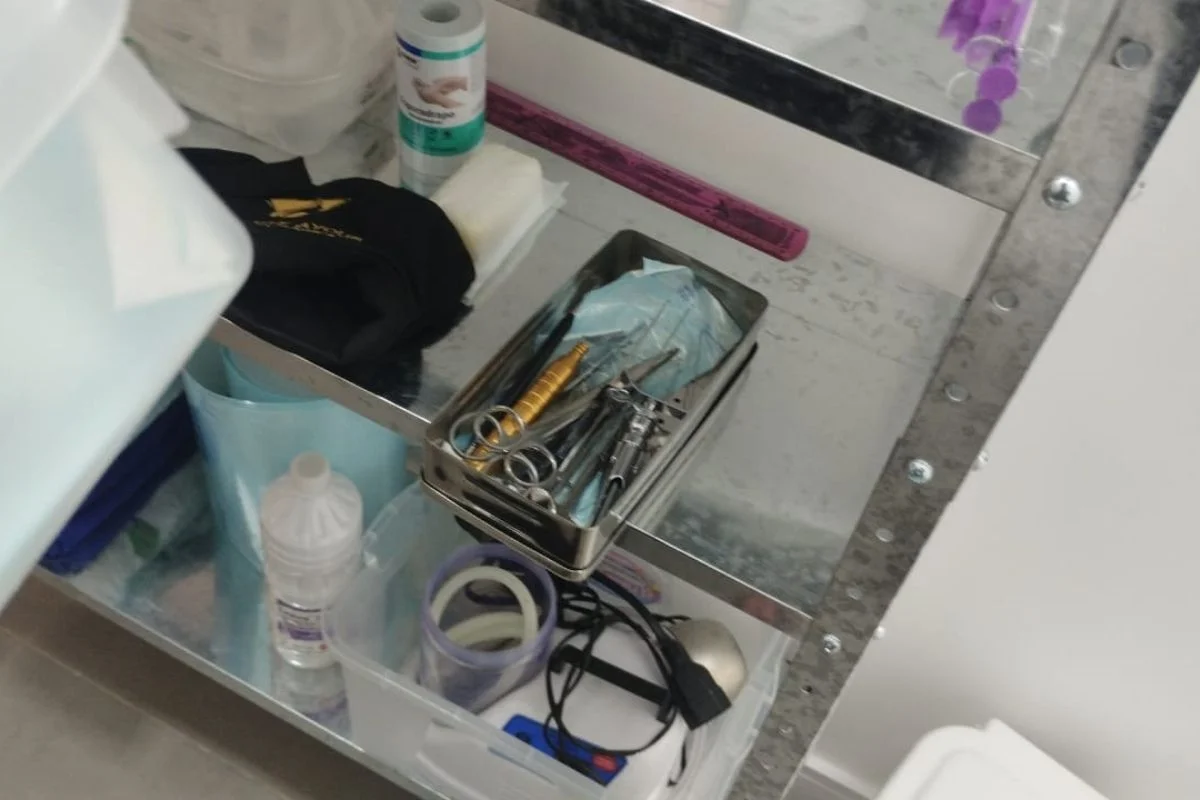 Objetos foram apreendidos pela Polícia Civil. Objetos foram apreendidos pela Polícia Civil.