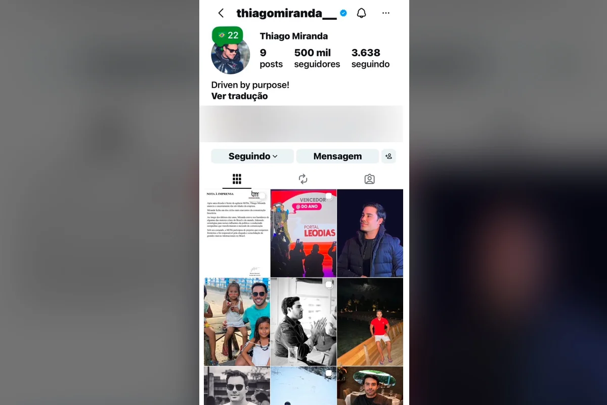 Thiago Miranda, publicitário ligado a Daniel Vorcaro, declarou voto em Flávio Bolsonaro Thiago Miranda, publicitário ligado a Daniel Vorcaro, declarou voto em Flávio Bolsonaro