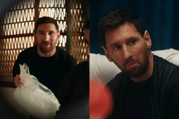 Foto colorida de Lionel Messi - Metrópoles