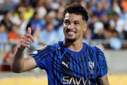 Marcos Leonardo marcou o gol da classificação contra o City Marcos Leonardo marcou o gol da classificação contra o City