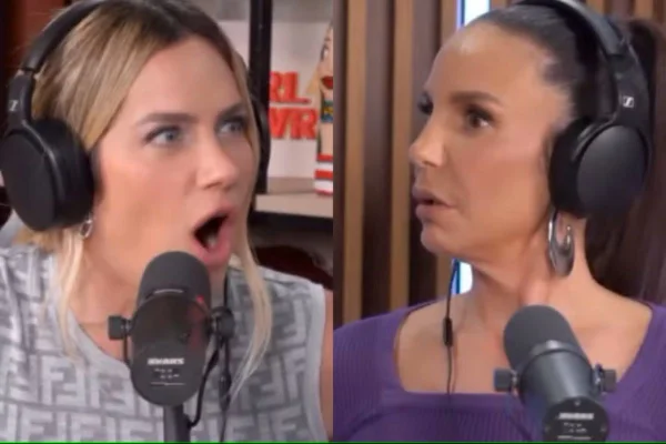 Ivete choca Giovanna Ewbank ao fazer revelação sobre Bruno Gagliasso