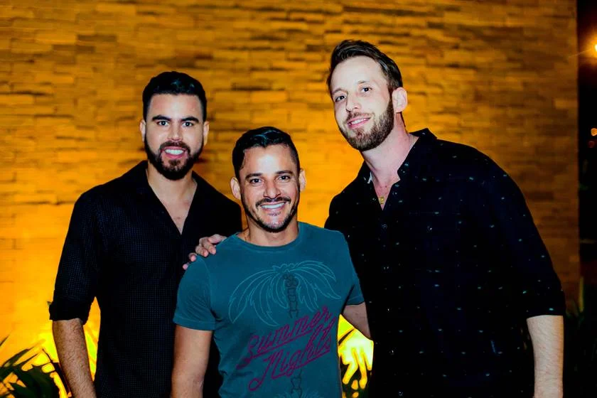 Wesley Ferreira, Alex Dias e Caio Barbieri Wesley Ferreira, Alex Dias e Caio Barbieri