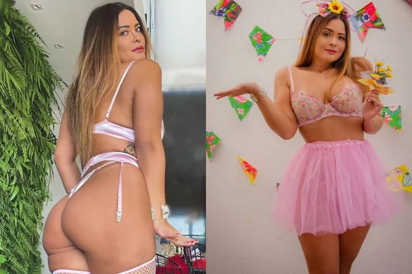 Geisy Arruda posa de noivinha no OnlyFans e pede “um noivo obediente”
