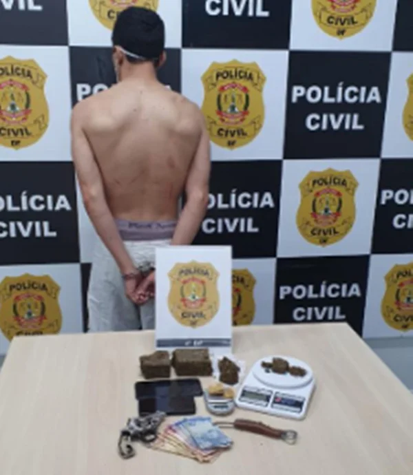 homem preso