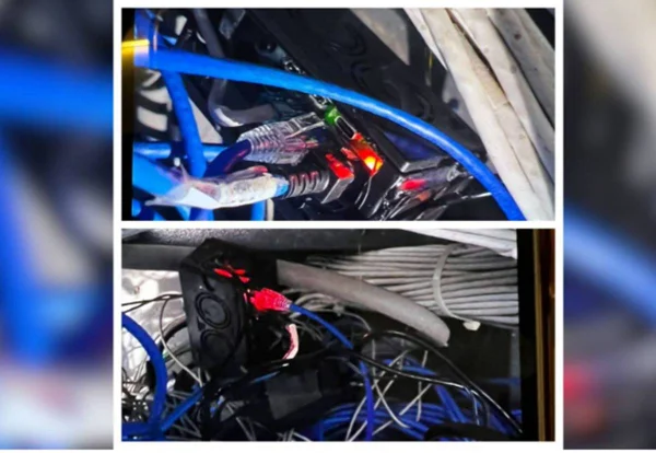 Chupa cabra instalado em rede