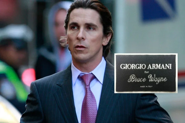 dark kight batman cavaleiro das trevas giorgio armani bruce wayne - metrópoles