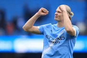 Haaland marcou duas vezes na goleada