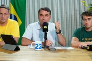 Flávio em campanha Flávio em campanha