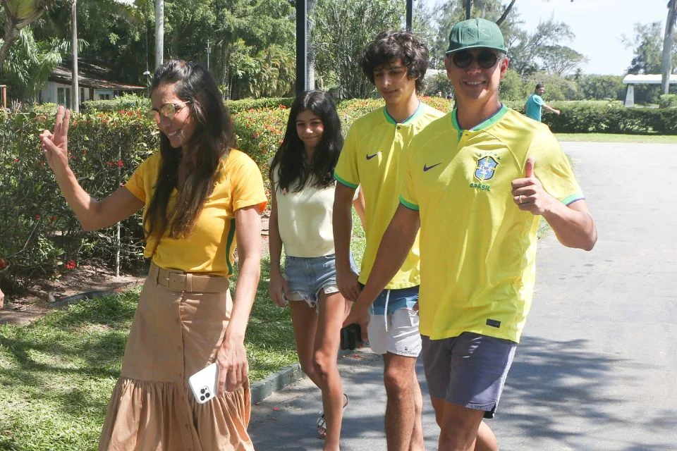 Marcio Garcia e família Marcio Garcia e família