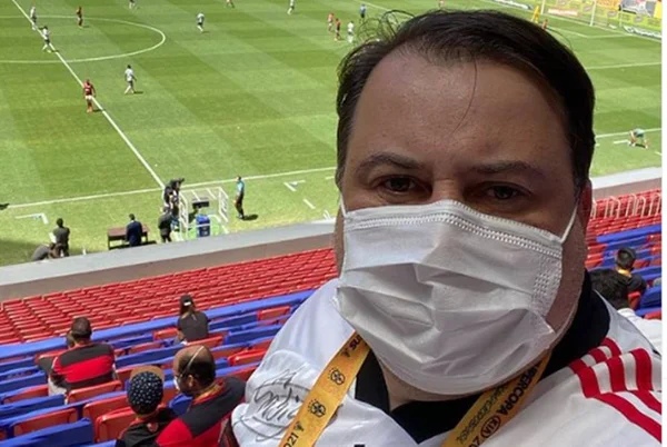 Deputado do DF assiste a Flamengo e Palmeiras no Mané Garrincha