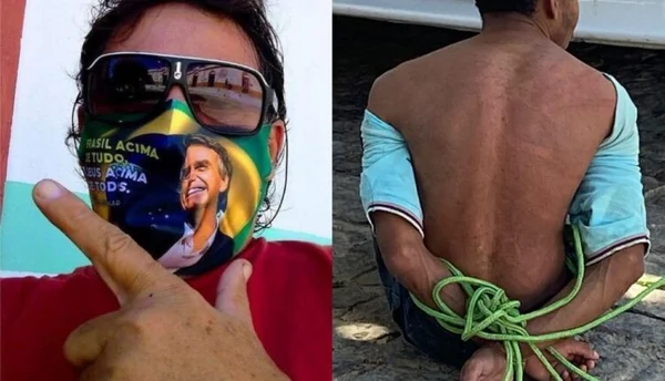 Empresário amarra e espanca quilombola na rua no RN. Veja vídeo