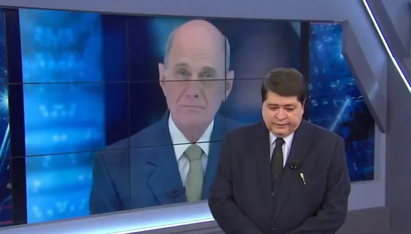 Datena chora ao noticiar morte de Boechat: “Melhor jornalista do país”