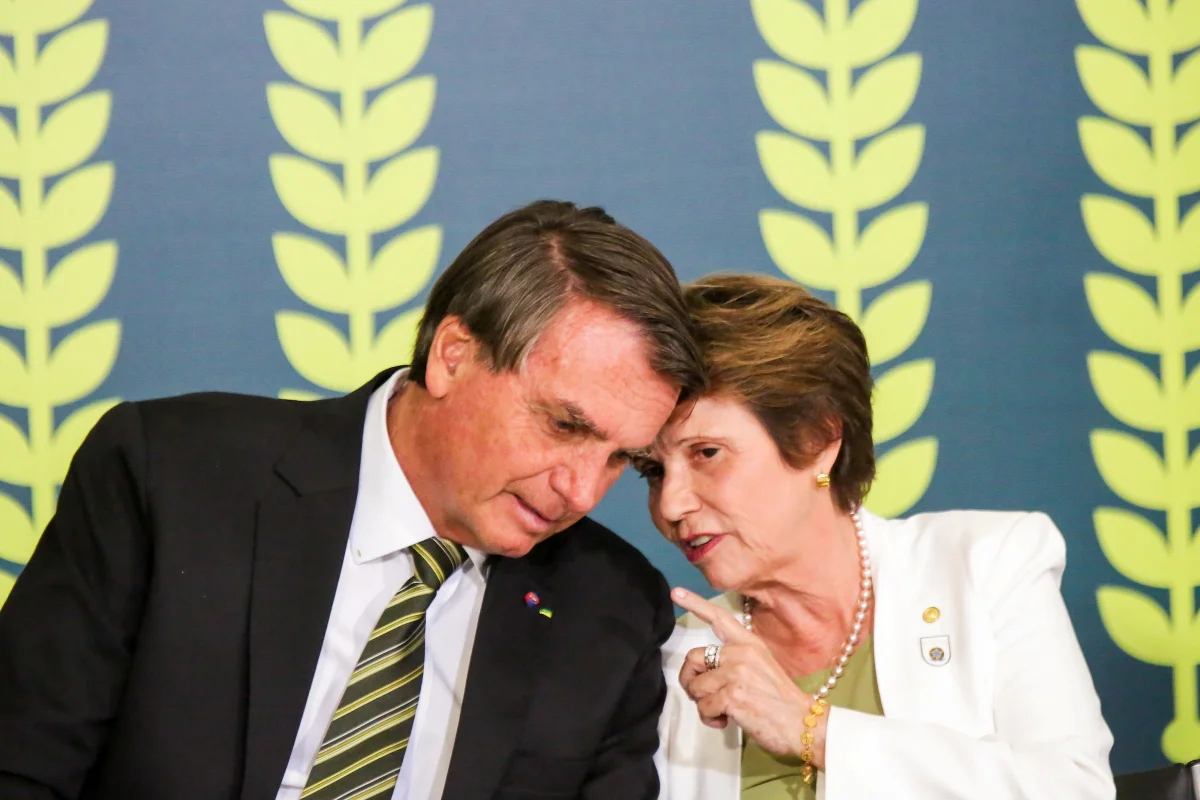 Tereza Cristina e Bolsonaro Tereza Cristina e Bolsonaro