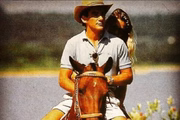Adriane Galisteu e Ayrton Senna andam a cavalo