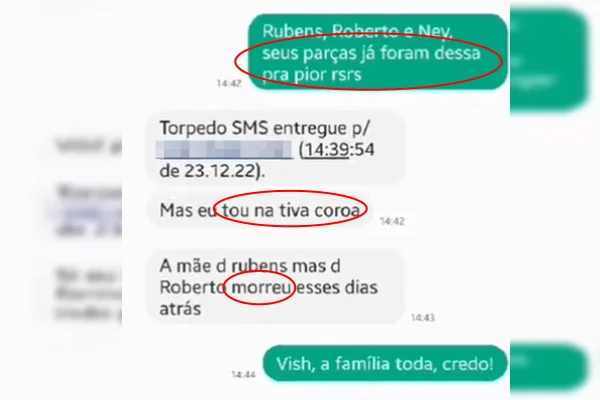 Conversa fala sobre morte de três pessoas