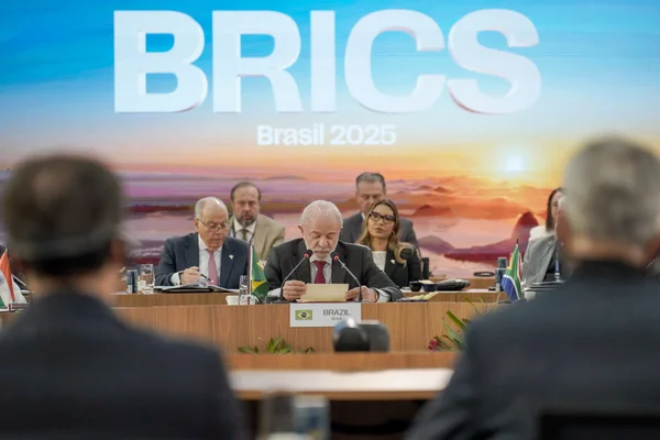 Lula discursa durante a cúpula do Brics, no Rio de Janeiro