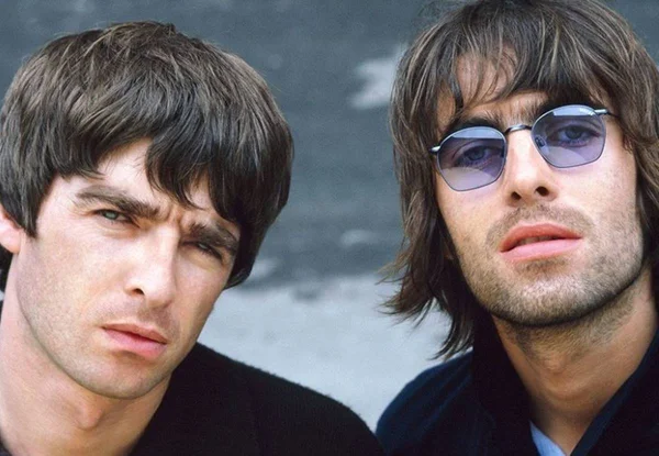 Liam Gallagher e Noel Gallagher, do Oasis - Metrópoles