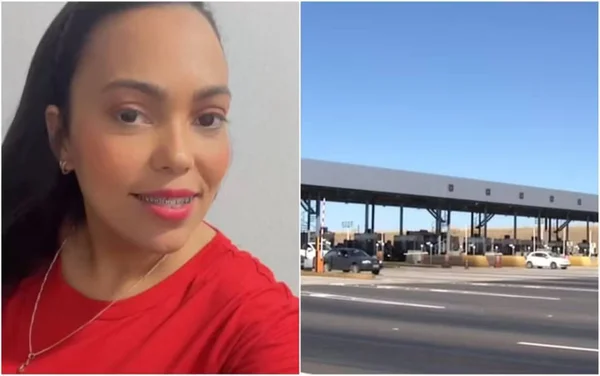 imagem colorida atendente de pedagio morre atropelada goias