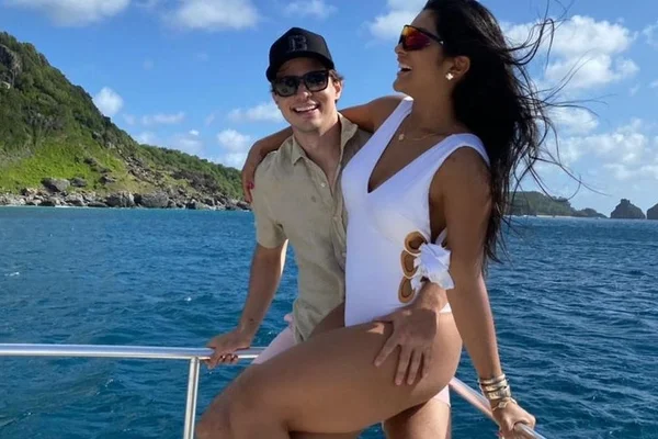 Mileide e o namorado