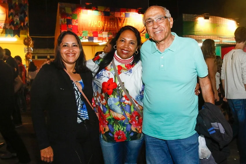 Cilene Silva, Zuleide Aragão e Said Cilene Silva, Zuleide Aragão e Said