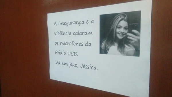 Áudio traz última participação de Jéssica em trabalho da faculdade