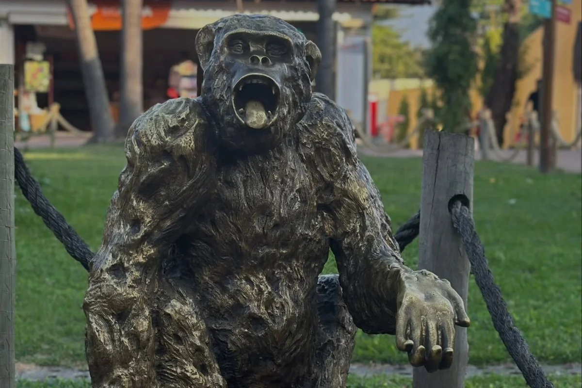 Macaco Tião tem escultura BioParque Macaco Tião tem escultura BioParque