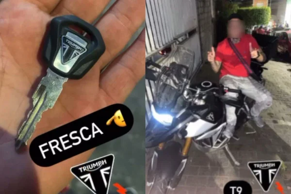 Polícia prende suspeito que publicou vídeos com moto de luxo roubada