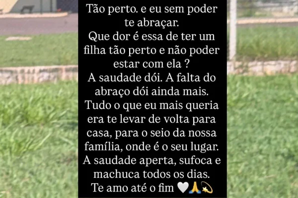 Padrasto de Deolane desabafa em frente à penitenciária: “Te amo até o fim” - destaque galeria Padrasto de Deolane desabafa em frente à penitenciária: “Te amo até o fim” - destaque galeria