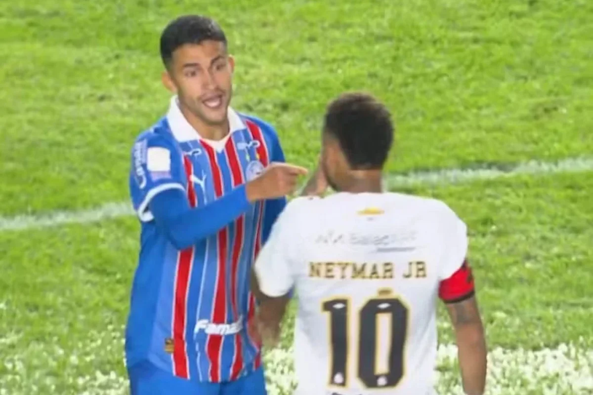 Neymar foi expulso pela Lei Vini Jr. Neymar foi expulso pela Lei Vini Jr.