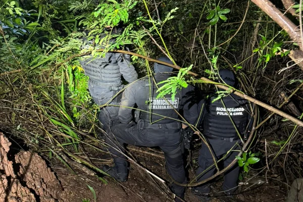 Imagem colorida de foto onde o corpo da corretora Daiane foi encontrado em Caldas Novas