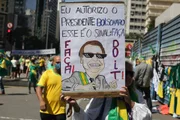 Bolsonaristas protestam na Avenida Paulista em maio deste ano Bolsonaristas protestam na Avenida Paulista em maio deste ano