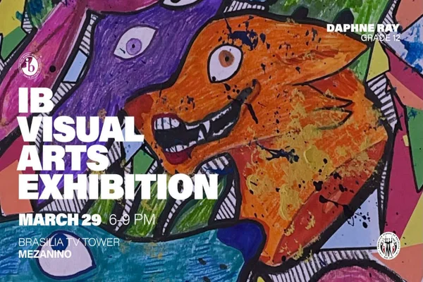flyer convida para exposição