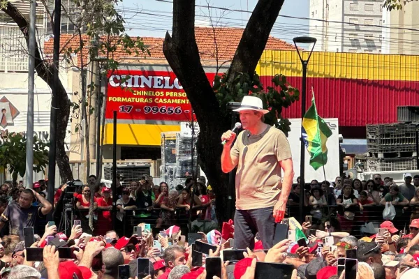 O candidato ao governo de São Paulo pelo PT, Fernando Haddad