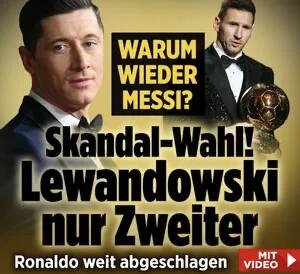 Messi melhor do mundo “é uma trapaça”, diz jornal alemão Bild