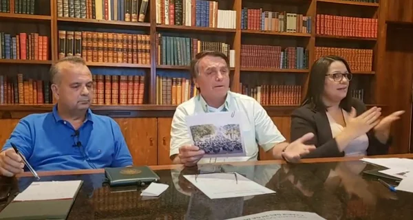 Live do presidente Jair Bolsonaro
