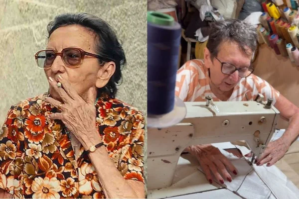 Montagem com fotos de Tânia Maria