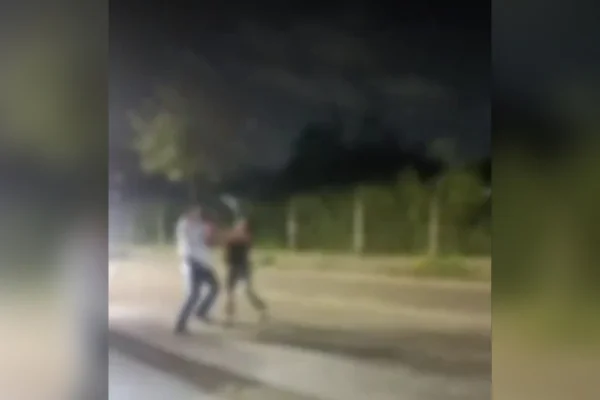 Briga de trânsito em BH