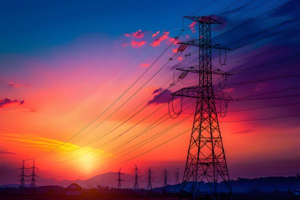 Imagem de linhas de transmissão de energia - Metrópoles