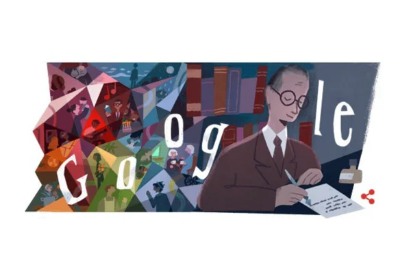 Google faz homenagem aos 117 anos de Carlos Drummond de Andrade
