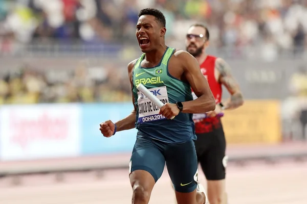 Brasil quebra recorde nos 4x100m e termina em 4º lugar no Mundial