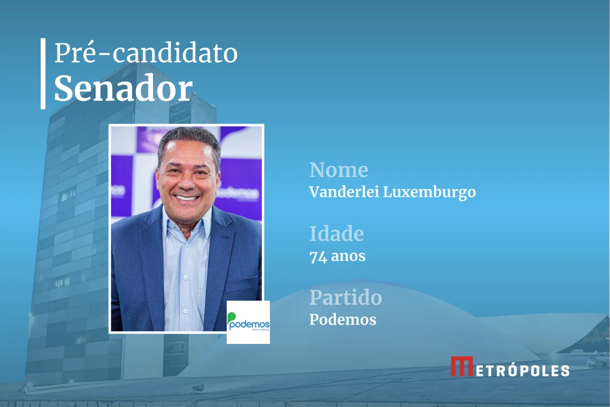 Vanderlei Luxemburgo é pré-candidato ao Senado por Tocantins Vanderlei Luxemburgo é pré-candidato ao Senado por Tocantins