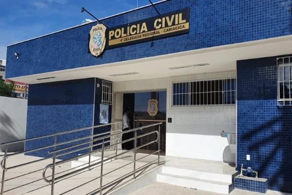 Imagem colorida da Delegacia Regional de Cariacica, no Espírito Santo - Metrópoles