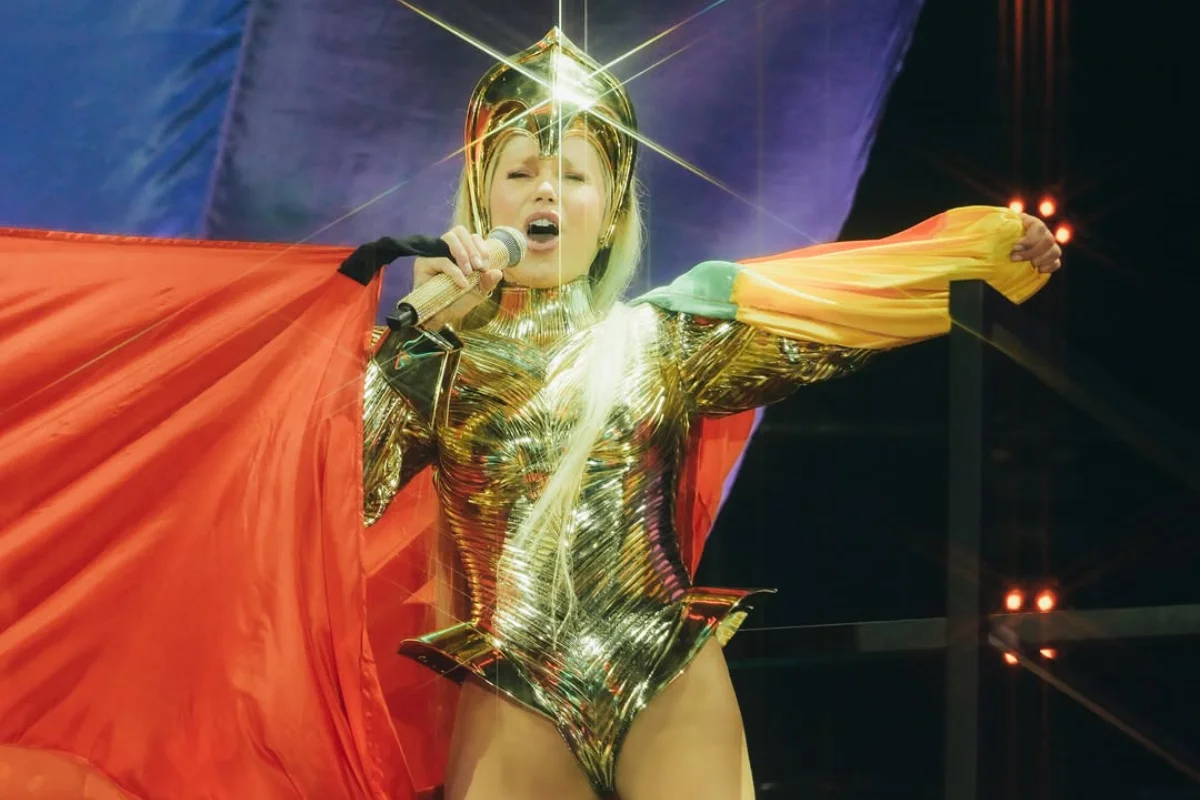 Xuxa em seu show de despedida Xuxa em seu show de despedida